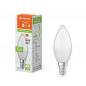 Preview: Ledvance E14 LED Kerzenlampe Recycled Plastic 4,5W wie 40W warmweißes Licht 2700K